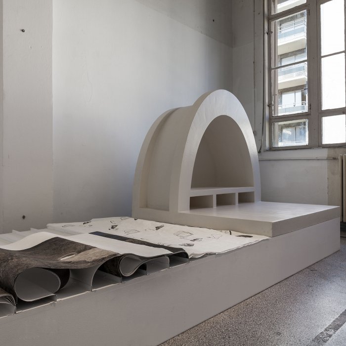 Aristide Antonas, Cave for an Unknown Traveler, 2017 
