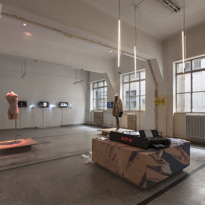 Maria Paneta & Ava Aghakouchak, Sarotis Wearable Futures, 2016 | New Affiliates & FarzinFarzin, Time Fears the Pyramids, 2017
